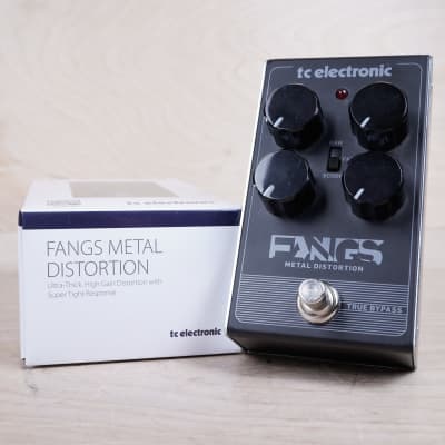 Reverb.com listing, price, conditions, and images for tc-electronic-fangs-metal-distortion