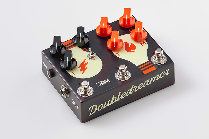 JAM Pedals Double Dreamer Dual Overdrive Effects Pedal
