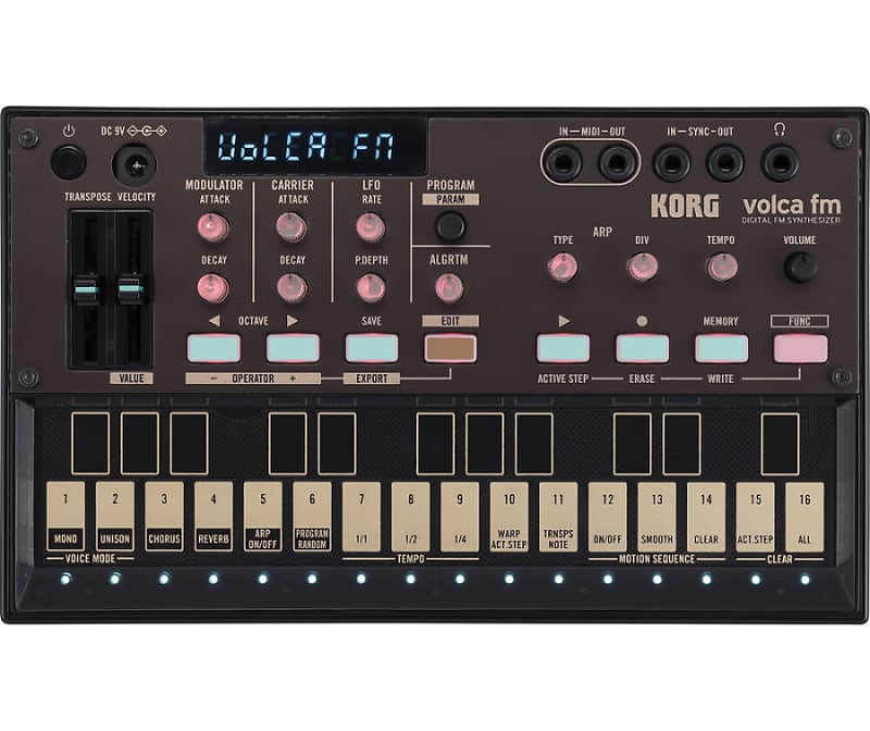 Korg Volca FM 2  FM Synthesizer with Sequencer and Effects image 1
