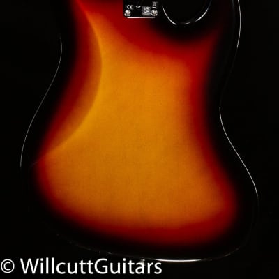 Fender American Vintage II 1966 Jazz Bass 3-Color Sunburst Lefty (925) image 4