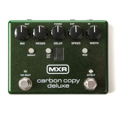 MXR M292 Carbon Copy Deluxe Analog Delay Guitar Effects Pedal Kit with Cables image 2