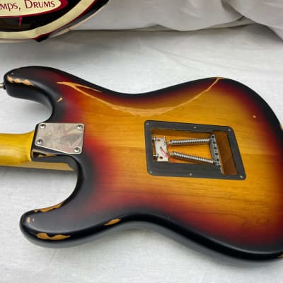 ESP LTD ST-203 Relic'd S-style Guitar 2015 - Sunburst image 16