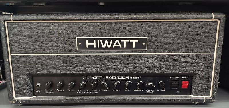 RARE Hiwatt Lead 100R Trinity England UK 1980's