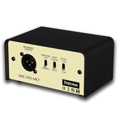 Reverb.com listing, price, conditions, and images for friedman-mic-no-mo-passive-cabinet-simulator