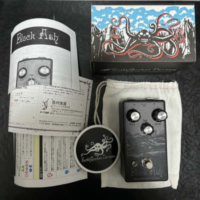 Reverb.com listing, price, conditions, and images for earthquaker-devices-black-ash