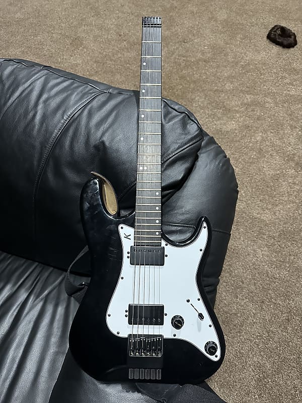 Kiesel DelosHD Bareknuckle ヘッドレス モディファイ Kiesel Headless Delos HH HD6 Jet Black – Chicago Music Exchange