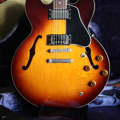 RARE '88 Burny RSA-100 '60 ES-335 Sunburst Lacquer, Japan