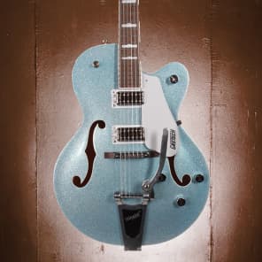 Gretsch Limited Fsr G5420T Electromatic Hollow Body Electric Guitar- Ice Blue Metal Flake image 12