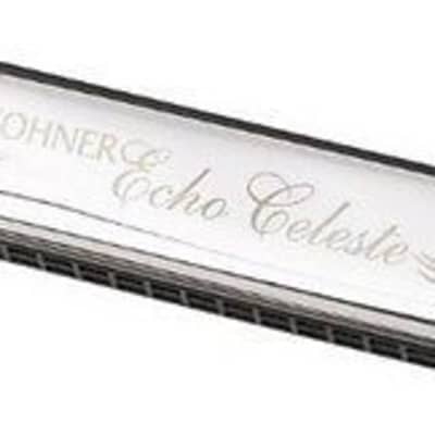 Hohner 455 Echo Celeste Tremolo Tuned Harmonica Key of F, Includes Case, 455BX-F image 8