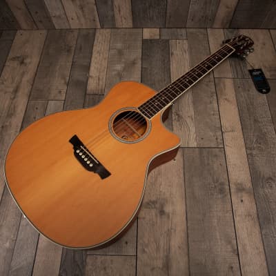 Crafter GAE-7 N Natural Electro Acoustic Guitar image 1