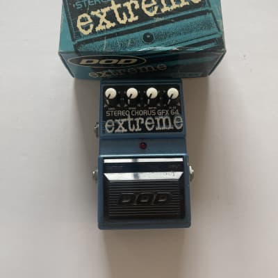 DOD Digitech GFX64 Stereo Analog Chorus Extreme Rare Guitar Effect Pedal + Box image 1