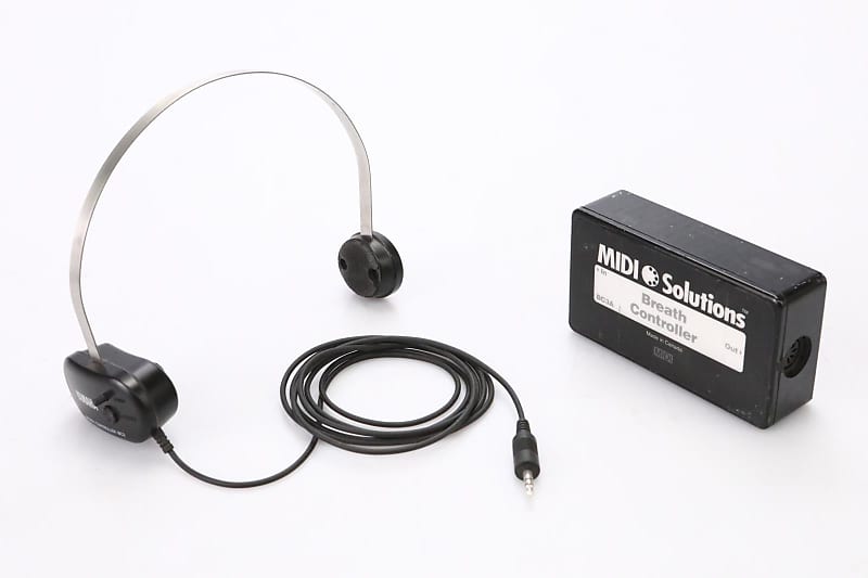 Yamaha BC3 Breath Controller w/ MIDI Solutions MIDI Interface