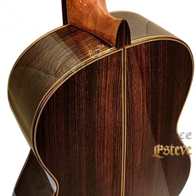 Guitarras Esteve 9CB all solid Cedar & Indian Rosewood Spain handmade classical guitar image 6