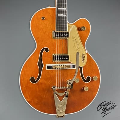 Gretsch G6120TG-DS Players Edition Nashville 2022 Roundup Orange image 1