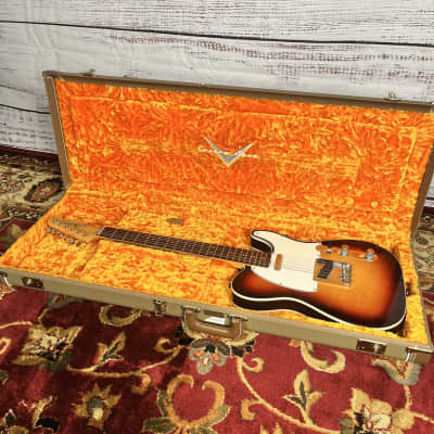 2017 Fender Custom Shop ‘63 Journeyman Relic Sunburst Telecaster image 4