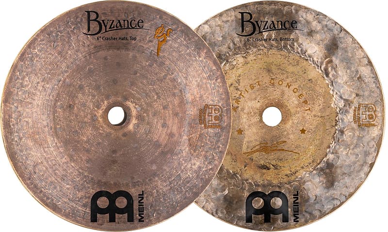 Meinl Cymbals Artist Concept Benny Greb Signature Crasher Hats - 6