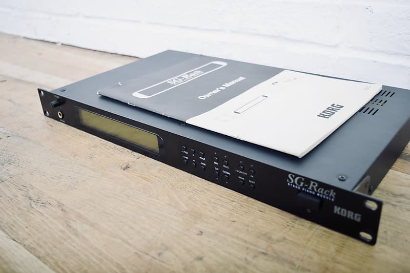 希少 KORG SG-RACK STAGE PIANO 音源モジュール 希少 KORG SG-RACK STAGE PIANO 音源モジュール 希少 KORG