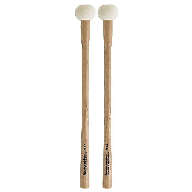 Innovative Percussion FBX-2 Field Series Hard Tapered Handle Marching Bass Drum Mallets (Pair) image 1