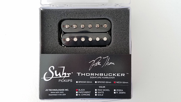 Suhr Thornbucker Neck Pete Thorn Signature 50mm Spacing Neck Humbucker Pickup image 1