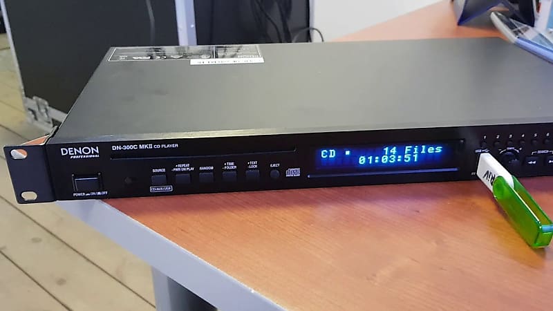 Denon DN-300C MKII RackMountable CD / Media Player DN300C DN-300Cmkii *Return Unit ~Perfect Unit! image 1