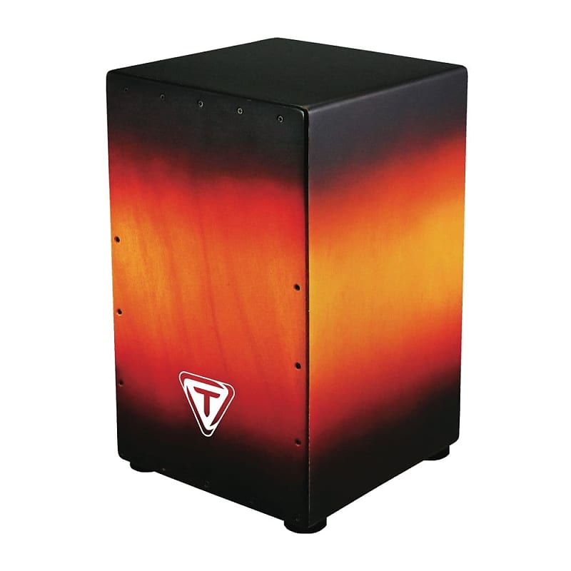 Tycoon Percussion 29 Supremo Sunburst Series Cajon | Reverb