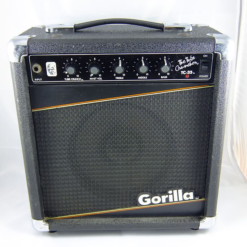 Gorilla Amp TC35 The Tube Cruncher 1987 Works great Reverb
