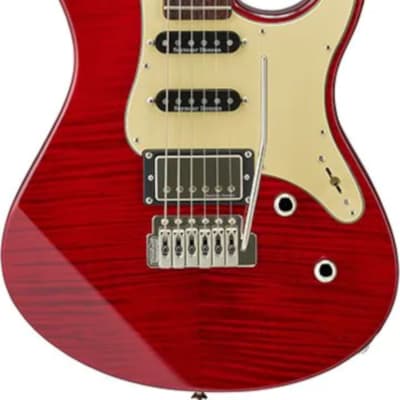 Yamaha Pacifica 612VIIFMX Electric Guitar, Fired Red image 1