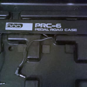 DOD PRC-6 80's Black Pedal Road Case image 1