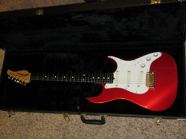 Zion Ty Tabor Prototype #1 1991 Red Fender | Reverb
