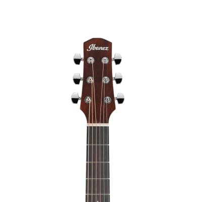 Ibanez AAD50CE Advanced Acoustic-Electric Guitar - Low Gloss Natural image 3