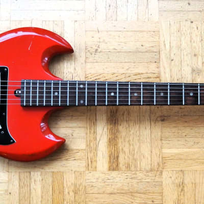 Johnny Guitar (Samick/Hondo) GOLDFOILS SG-style guitar ~1974 image 2