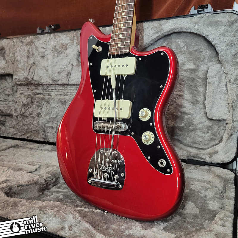 Fender American Professional Jazzmaster Candy Apple Red c.2017 w/ HSC Used