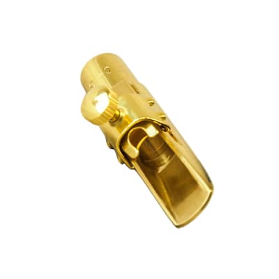 Paititi Professional Gold Plated Alto Saxophone Metal Mouthpiece #7 … image 5