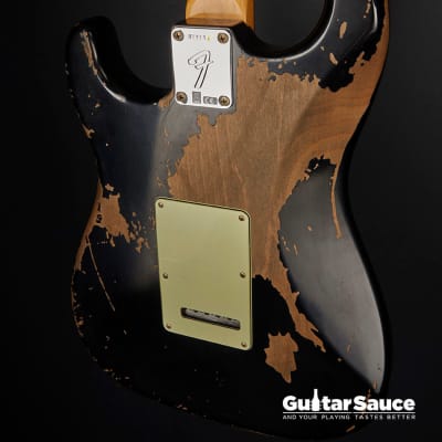 Fender Custom Shop Michael Landau 1968 Stratocaster Signature Black Relic NEW 2023 (cod.1342NG) image 12