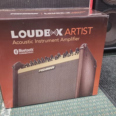 Fishman PRO-LBT-600 Loudbox Artist with Bluetooth 2-Channel 120-Watt 1x8" Acoustic Guitar Amp 2019 - 2020 - Brown image 1