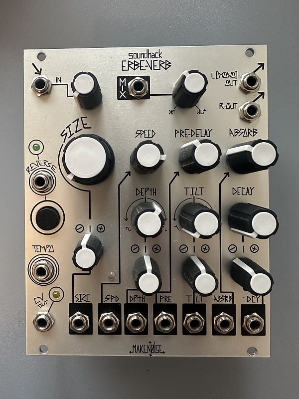 Make Noise Erbe-Verb Module 2008 - Present - Silver | Reverb