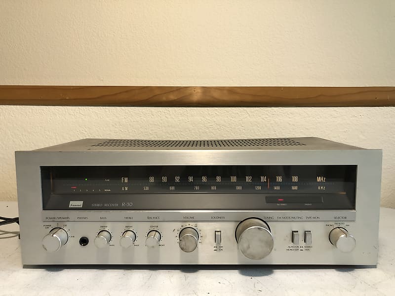 Sansui R-30 Receiver Amplifier HiFi Stereo Vintage Retro | Reverb