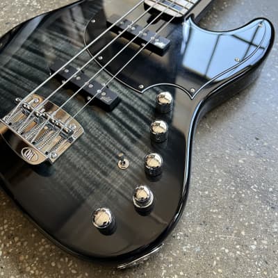 Mayones Jabba Classic 4 Flame Top 2022 - Trans Graphite Burst image 7