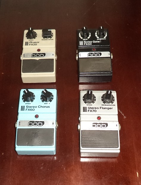 Vintage dod deals pedals