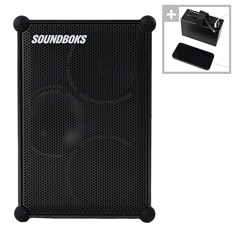 Soundboks The Soundboks Gen.4 Black Battery Bundle image 1