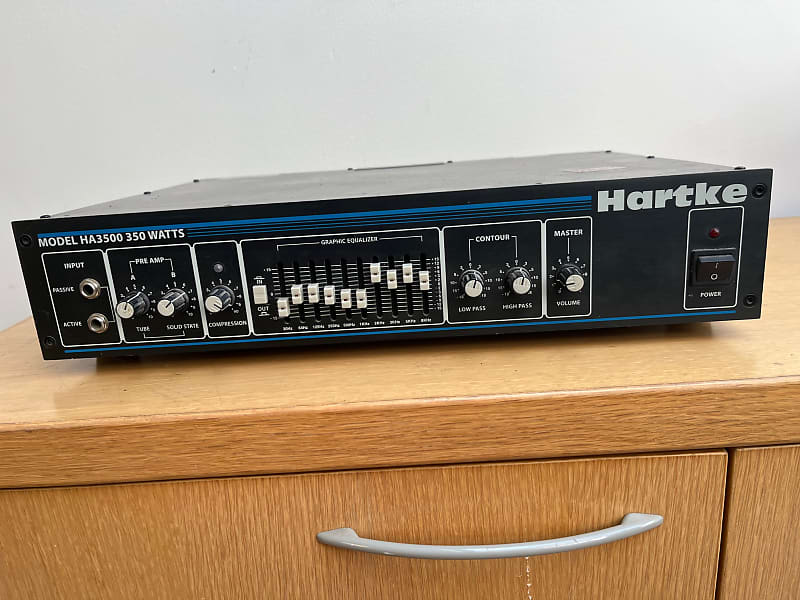 【極美品】Hartke Systems HA3500 350W Hartke HA3500 350-Watt Bass Amp Head | Reverb Finland