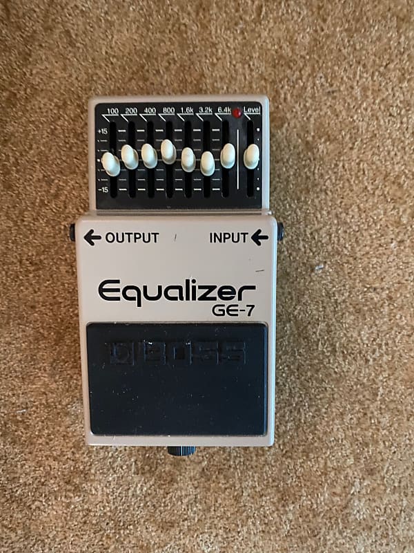 Boss GE7 Equalizer (Silver Label) 1997 Present Grey Reverb