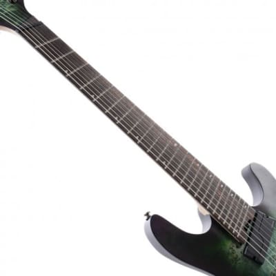 Cort KX507MSSDG | KX Series Multi Scale 7 String Electric Guitar, Star Dust Green. New with Full Warranty! image 8