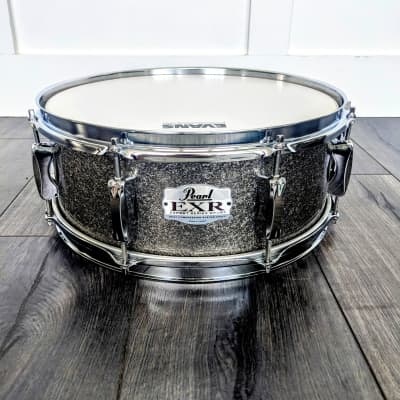 Pearl Export EXR Snare Drum 14" x 5.5" Silver Sparkle w/ Evans Heads image 2