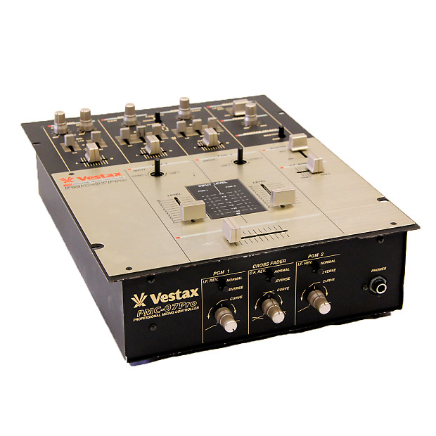 Vestax PMC-07 Pro 2 Channel DJ Scratch/Hip Hop Mixer | Reverb
