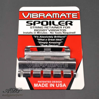 Vibramate String Spoiler Quick & Easier String Change Bigsby Vibratos Stainless steel
