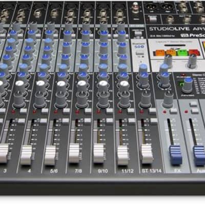 PreSonus StudioLive AR12c 12-Channel Hybrid Digital Analog USB Mixer image 3