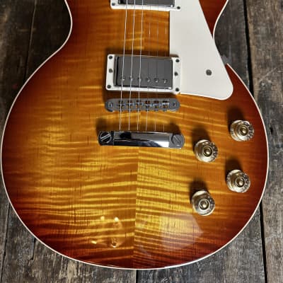 Gibson Les Paul USA Traditional Iced Tea Burst Japanese Export Non-Chambered & OHSC 2013 image 7