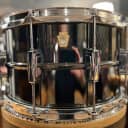 Ludwig LB408 Black Beauty 8x14" 10-Lug Brass Snare Drum 2022