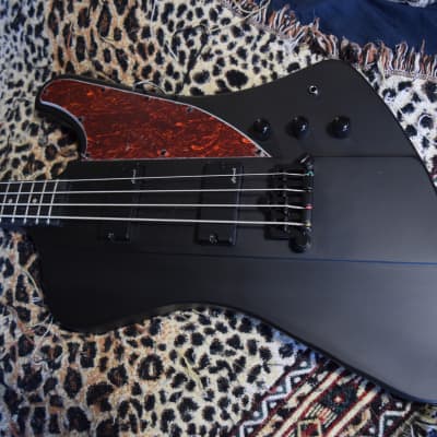 Harley Benton TB-70 SBK Murdered Out! Deluxe Series Bass 2020 Black Matte image 2